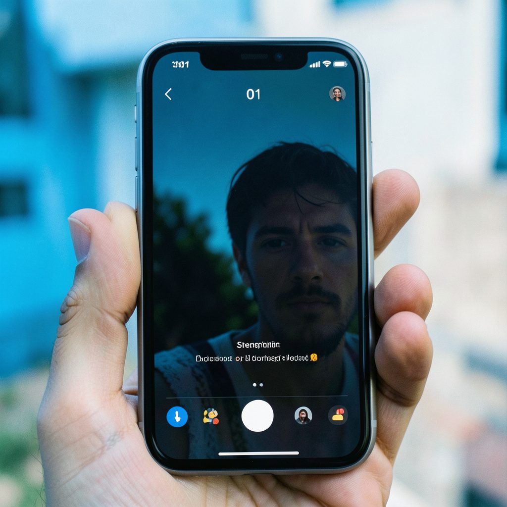 Скриншот настройки Viber на iPhone, интерфейс приложения в светлых тонах